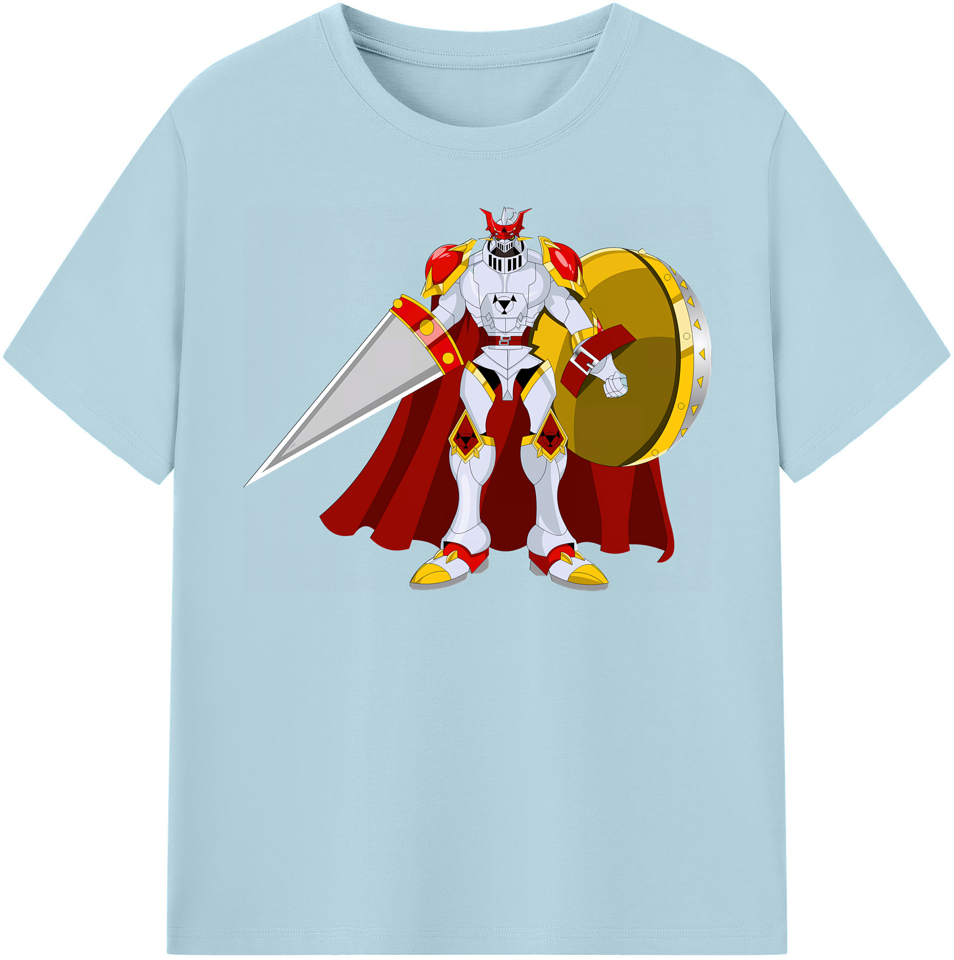 （画像用） Digimon デジタルモンスター/デジモン 綿100％半袖Tシャツ（フロントプリント）